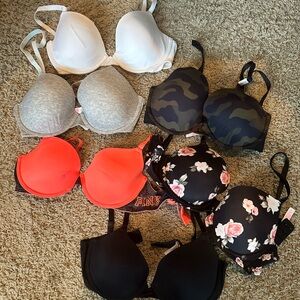 VS PINK bras size 32DD take them all
